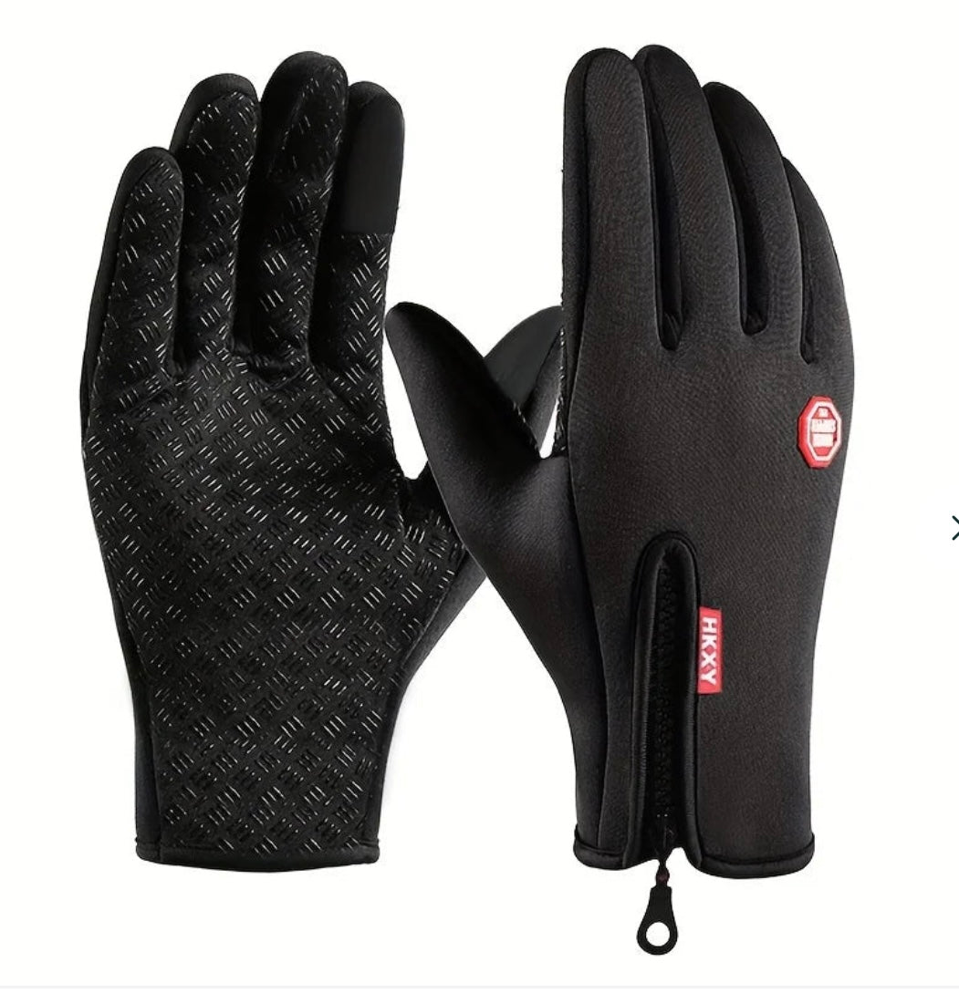 Gants chauffants tactiles pour moto vélo quad et sports d'hiver